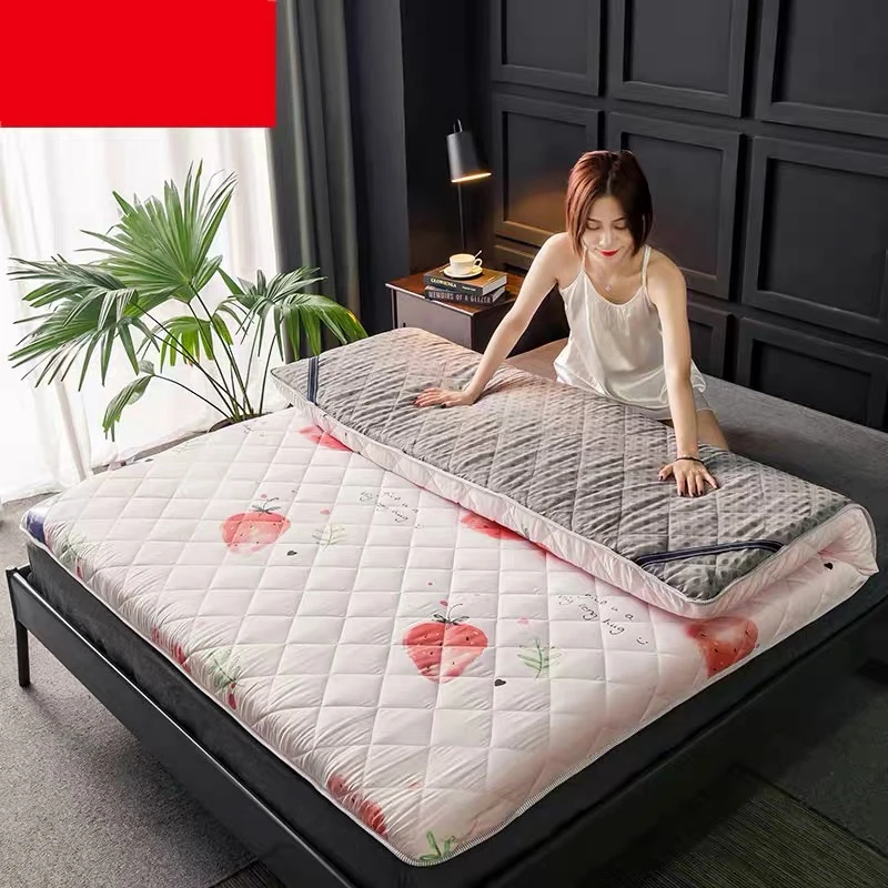 Матрас с татами стеганый напольный матрас мягкий толстый складной удобная