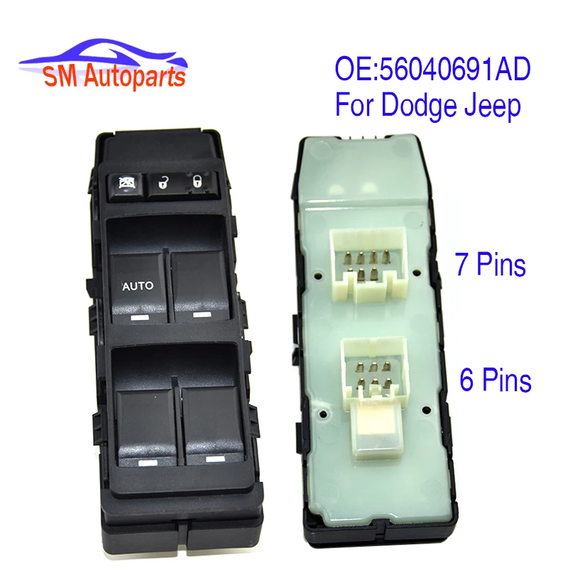 56040691AD Новый электрический переключатель управления окном для Dodge Caliber Jeep Patriot Compass