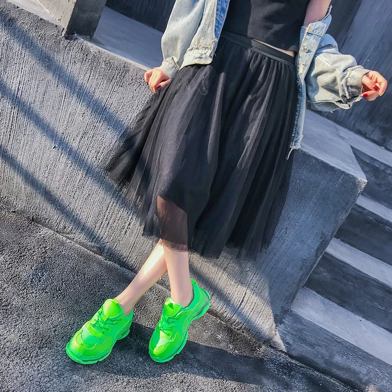 Женские брендовые модные кроссовки уличная мода Блестящие Кроссовки женская