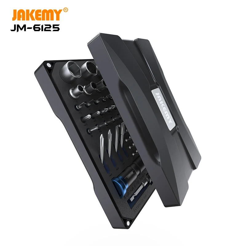 JAKEMY JM 6125 оригинальный набор отверток с высокое качество S 2 сменная насадка для