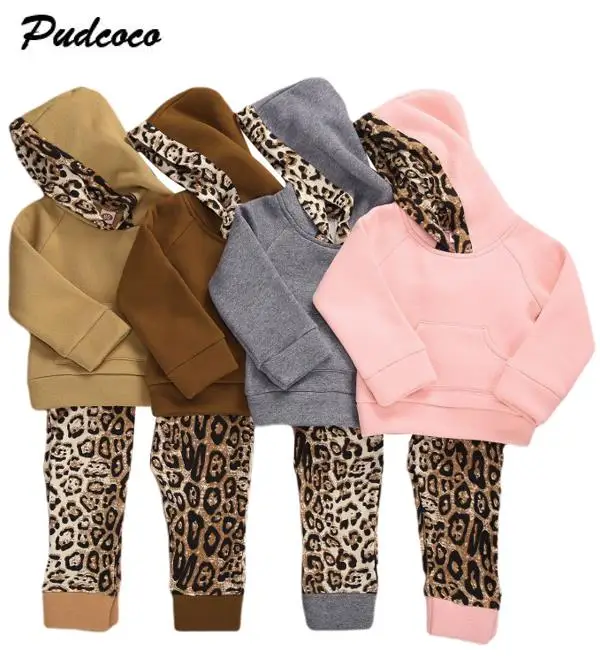 Комплект для новорожденных девочек и мальчиков осень/зима модный костюм из 2