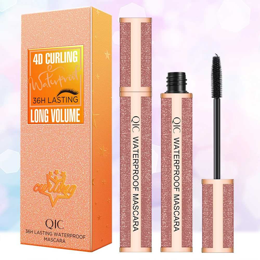 4D Тушь для ресниц макияжа удлинение черная густая Удлиняющая водостойкая