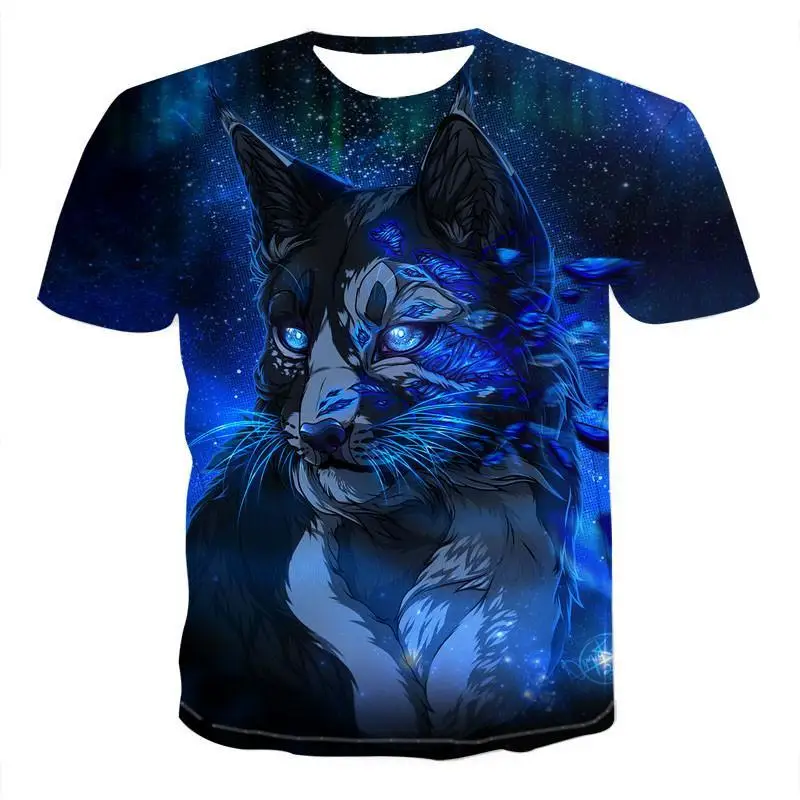 

2020 Men Animal t shirt 3D Print tshirt Men Funny tees tops Short Sleeve O-neck 3D Print Summer Clothes XXS-6XL