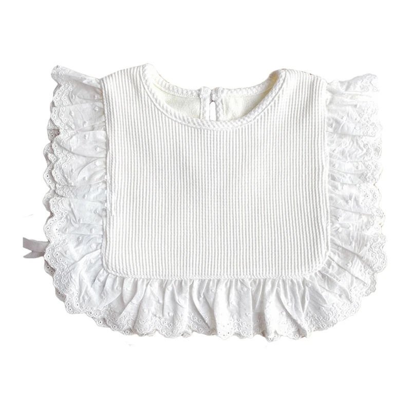 

H05C Baby Infants Feeding Bibs Soft Cotton Saliva Towel Toddler Newborn Drool Burp Cloth Shower Gifts