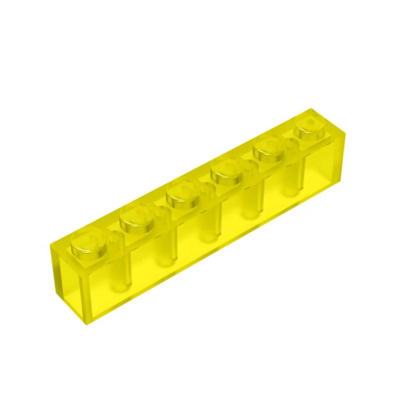 20 штук DIY строительные блоки цифры толстые кирпичи 1x6 развивающие креативный