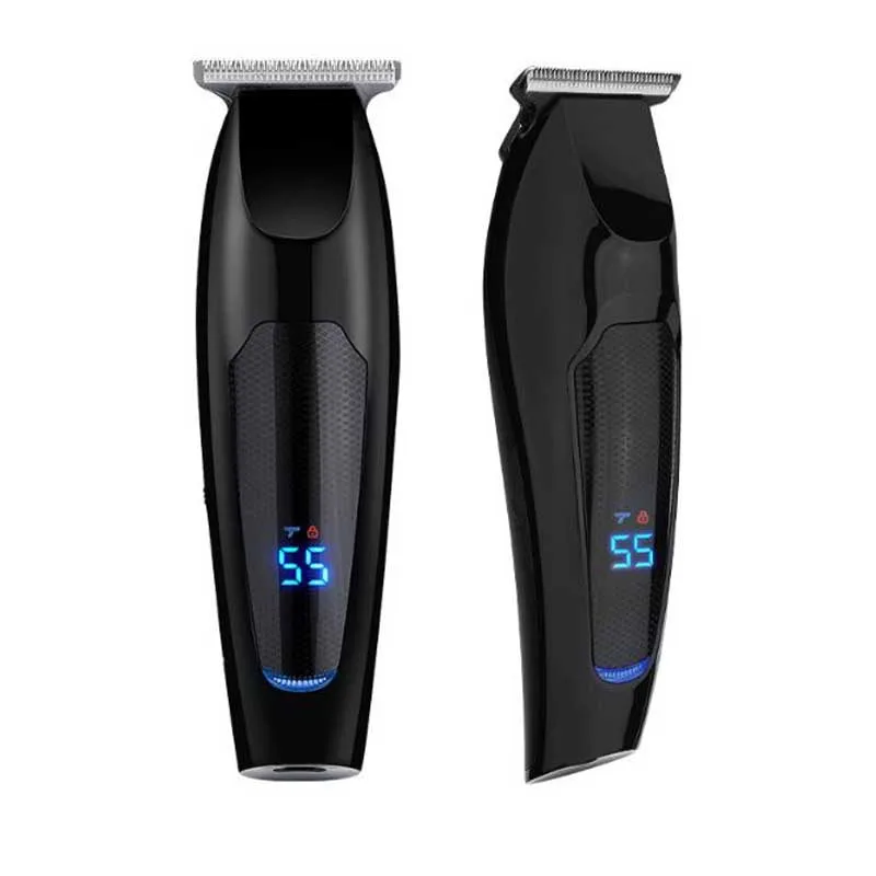 

Nikai hair trimmer USB rechargeable hair clipper haircut machine oilhead clipper white hair carving clipper beard trimmer LCD
