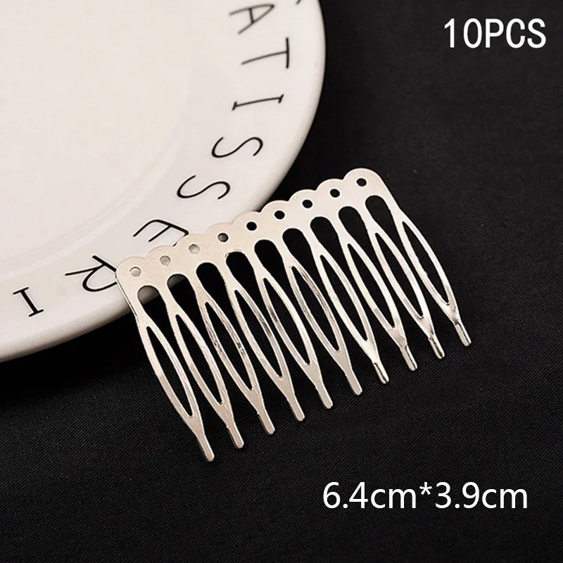 Металлическая расческа для волос с 5/10 зубцами бронзовые заколки когти-шпильки