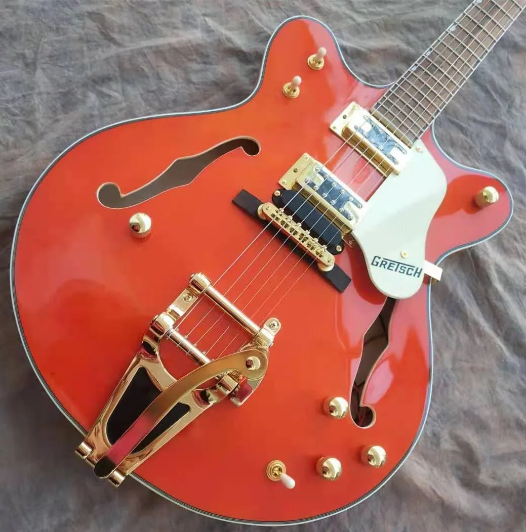 

Guitarra Eléctrica personalizada, instrumento musical de alta calidad, Color red, 2021, logotipo, color, madera,forma personali