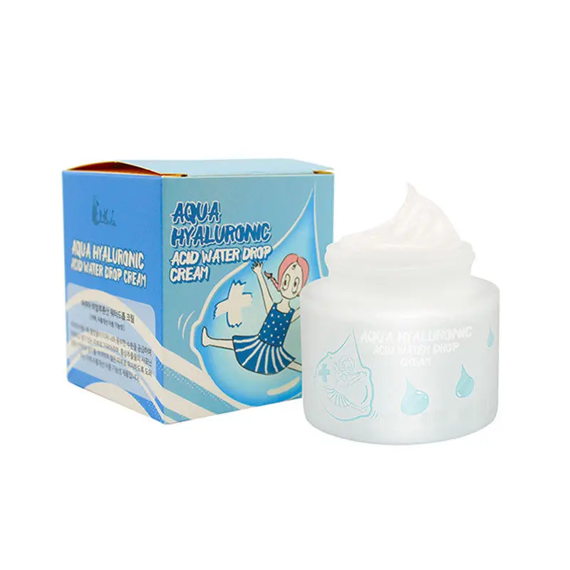 

Korea Cosmetic ELIZAVECCA Aqua Hyaluronic Acid Water Drop Cream 50ml Hyaluronate Acid High Moisture Cream Whitening Firm Care