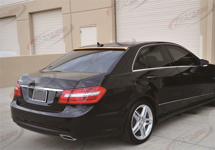 Спойлер на крышу для W212 2008 2015 Mercedes Benz YC E class спойлер из АБС пластика цветной задний