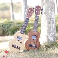m mbat 17 inch ukulele 4 strings heart shaped hawaiian guitar couples musical gift instrument ukulele sapele guitar with gig bag