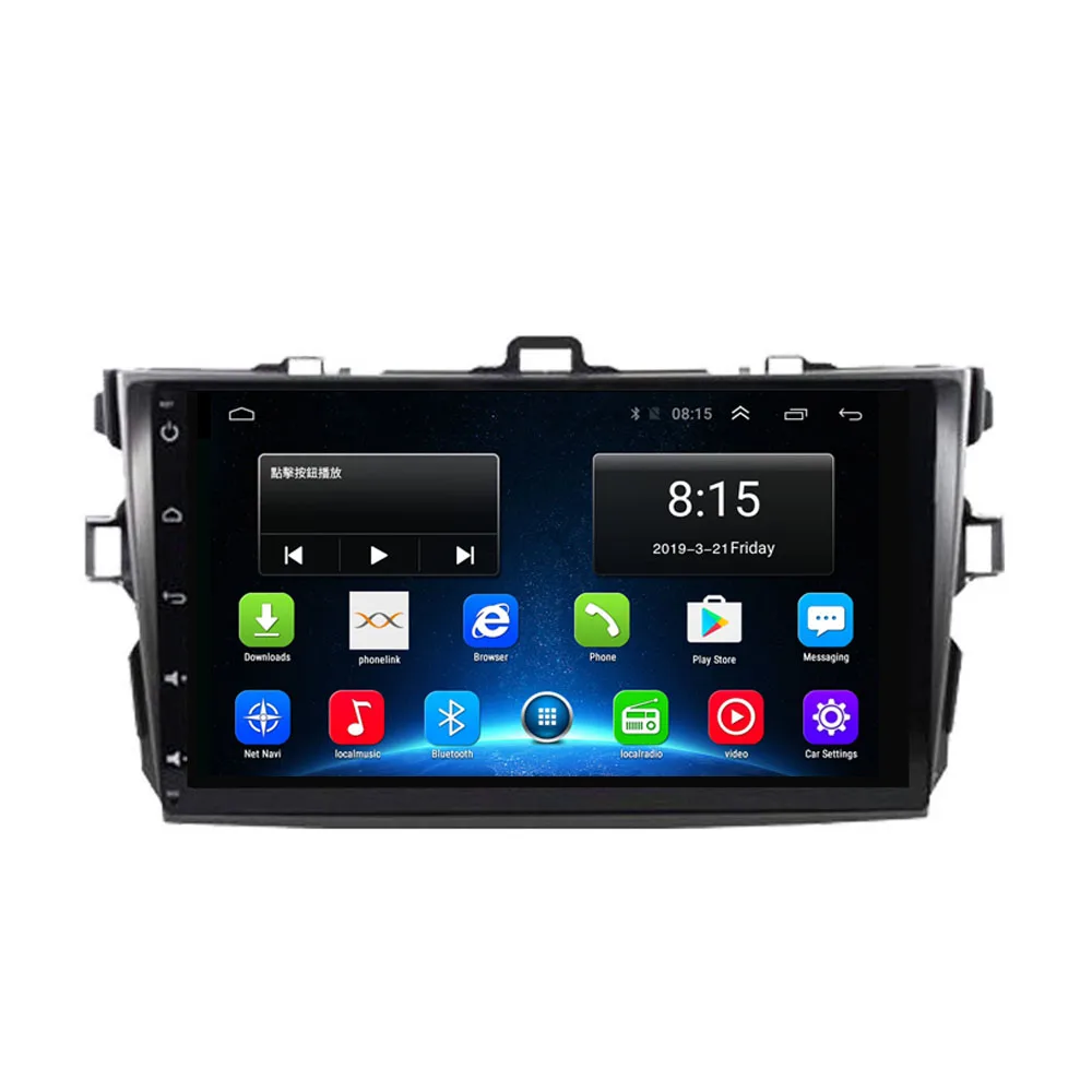 " 4G LTE Android 8,1 Fit TOYOTA Corolla 2007 2008 2009 2010 2011 2012 Мультимедиа Стерео DVD плеер автомобиля навигация GPS радио