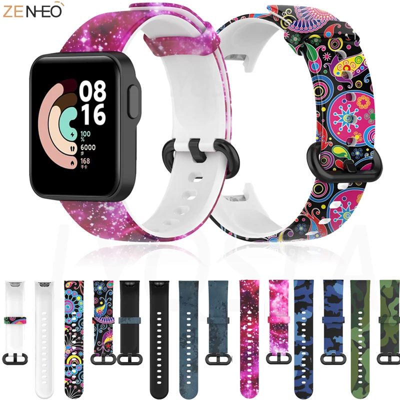 

Soft Silicone Strap For XiaoMi Mi Watch Lite / For Redmi Watchstrap Original Smart Sport WristBand Bracelet Replacement Correa