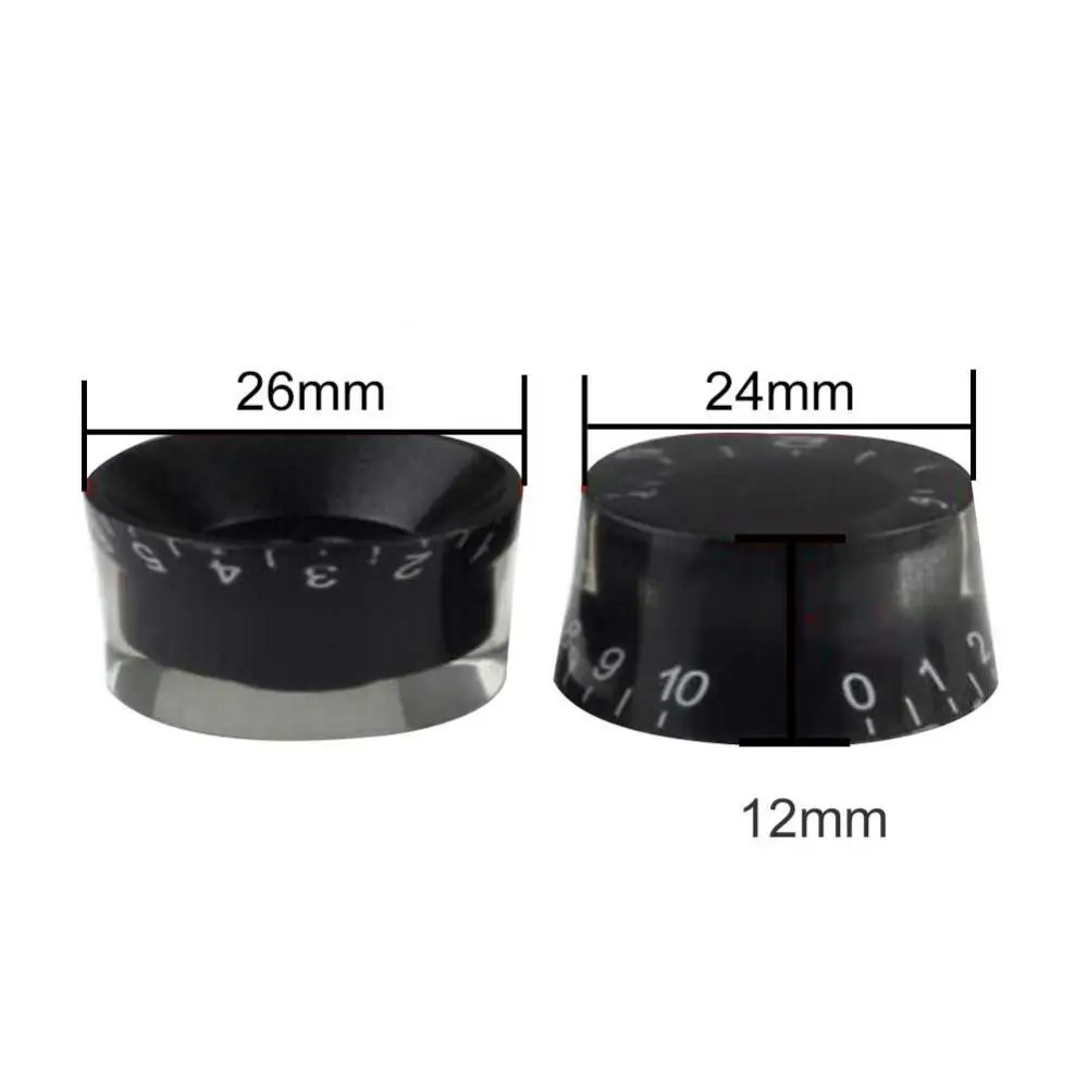 

50% Hot Sale Potentiometer Volume Tone Control Knob Cap for Les Pauls Electric Guitar Parts Orchestral Instrument