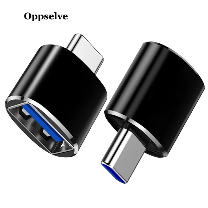 USB Type C OTG Adapter Male To Micro Female Cable Converters For Macbook Samsung S10 S9 Plus Huawei Type-c | Мобильные телефоны и
