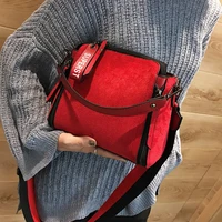 matte leather womens shoulder handbags vintage crossbody bag 2021 new wide strap tote bag brand design ladies messenger bag sac
