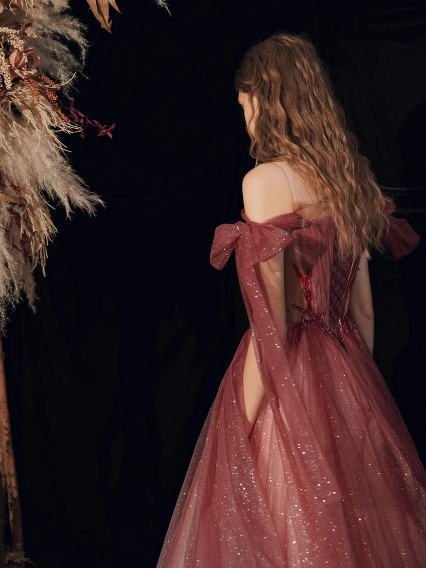 100% real bowknot sleeve beading luxury ball gown medieval dress Renaissance gown queen Victorian Belle Ball gown