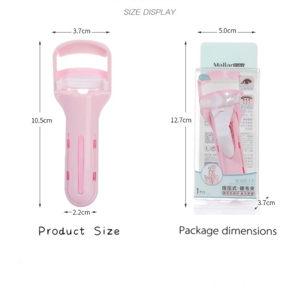 Щипцы для завивки ресниц нажимного типа можно использовать в течение