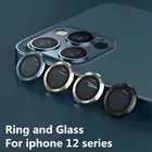 Кольцо для камеры для iPhone 11 12 Pro Max 12Mini металлическая защита объектива камеры для iPhone 12 Pro Max чехол для iPhone 12Mini 13 Pro крышка