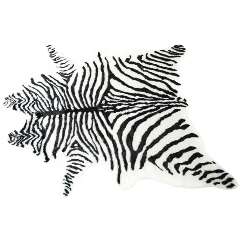 

1Pc Washable Exquisite Pattern Rug Reusable Household Living Room Footcloth