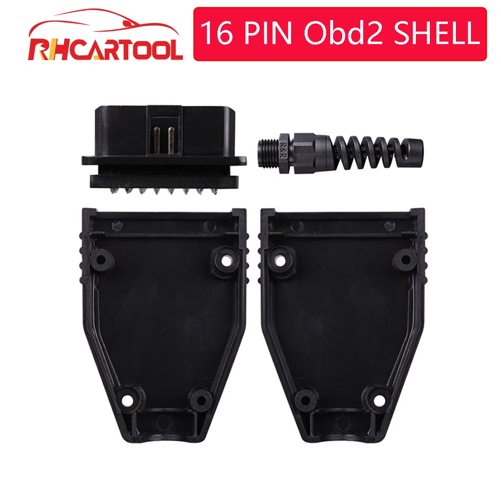 16 pin Obd корпус соединителя диагностический инструмент obd2 16 pin адаптер eobd2 obdii J1962 заглушка obdii с винтами