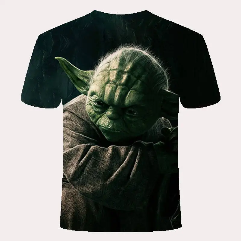Новейшая модель 3D печатных футболка Star Wars Для мужчин женщин летние шорты рукавом