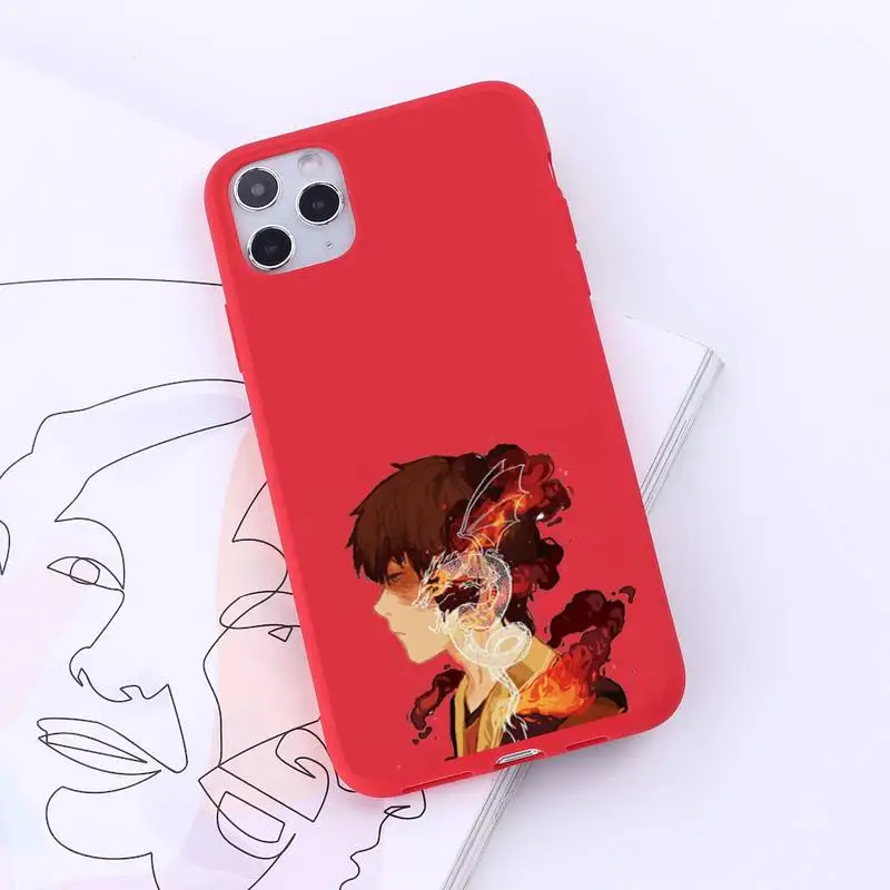 

Avatar The Last Airbender Phone Case Candy Color for iPhone 6 7 8 11 12 s mini pro X XS XR MAX Plus