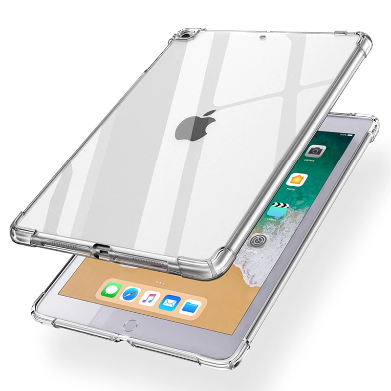 Силиконовый чехол для iPad Mini 4 7 9 дюйма прозрачный мягкий чехол-накладка из ТПУ