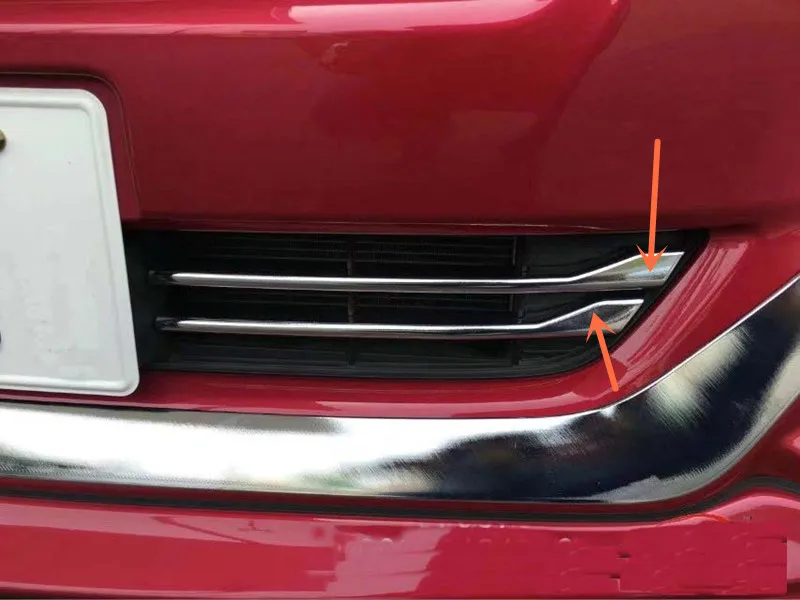 

4 шт., наклейки на передний бампер автомобиля, для Toyota Roomy 2016 +