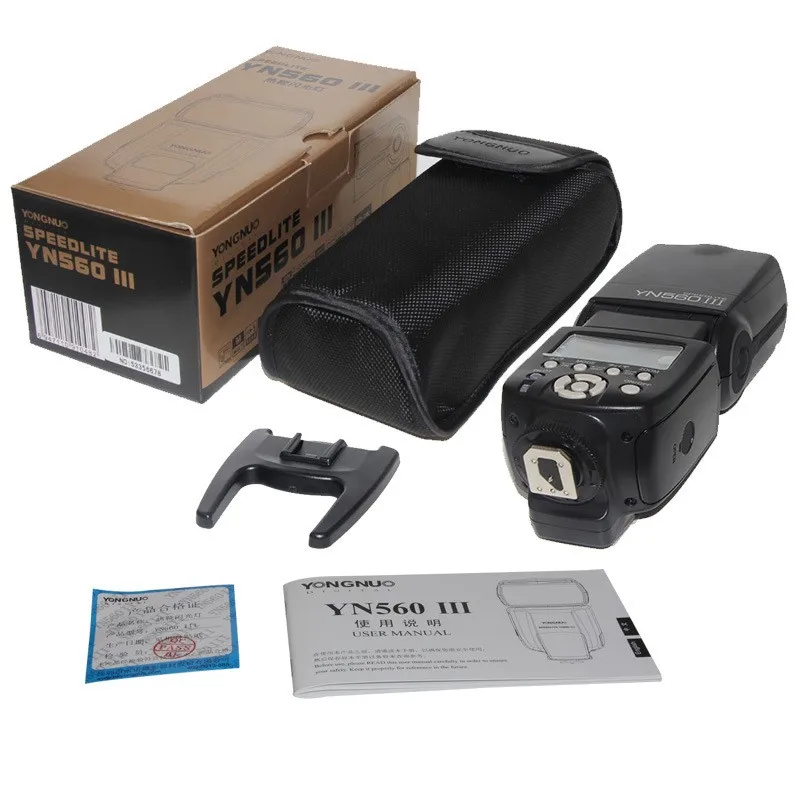 Светодиодная лампа для видеосъемки YONGNUO YN565EX III ttl Вспышка Speedlite Canon 1100d 650d 600d Nikon D3300