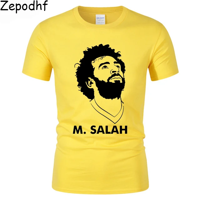 22 Мужская Высококачественная Футболка с принтом Mohamed Salah Ghaly Egypt World Play jersey liverpoles, повседневный трикотажный топ - Цвет: 22