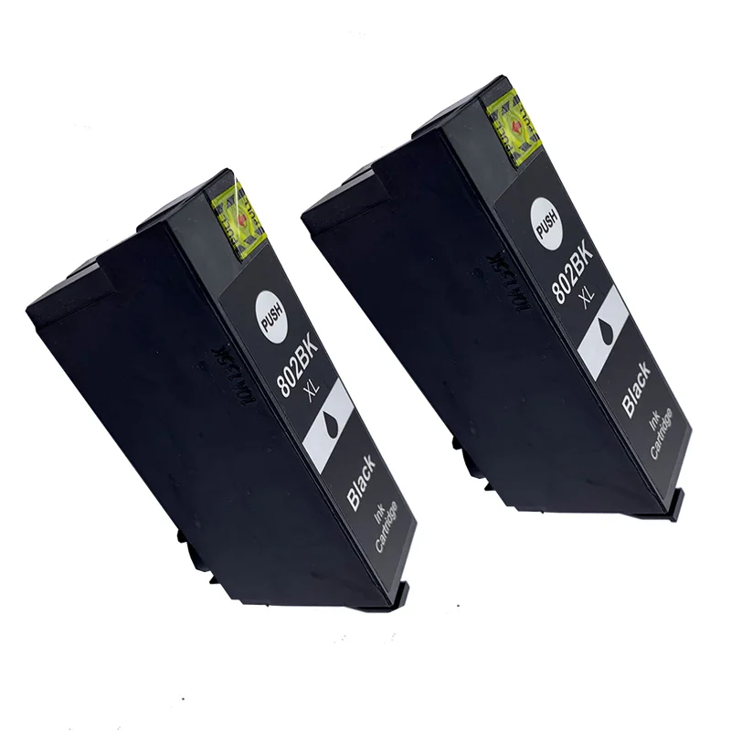 nk Cartridge for Epson 802 802XL T802XL T802 for Workforce Pro WF-4740 WF-4730 WF-4720 WF-4734 EC-4040 4030 4020 Printer