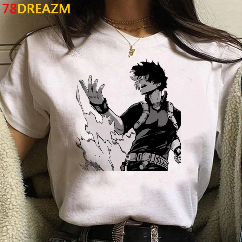 My Hero Academia tshirt clothes male  aesthetic couple  couple clothes grunge summer top t shirt ulzzang