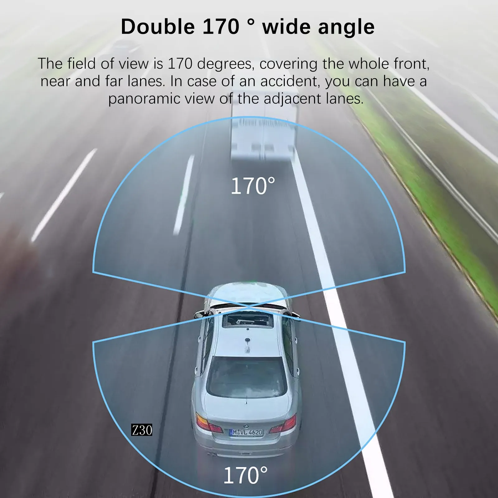 

Driving Recorder Full HD 2160P Car DVR Vehicle Camera Video Recorder Cam With 2 Inch Screen