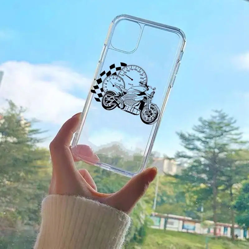 moto cross motorcycle sports phone case for iphone 11 12 13 mini pro xs max 8 7 6 6s plus x 5s se 2020 xr free global shipping
