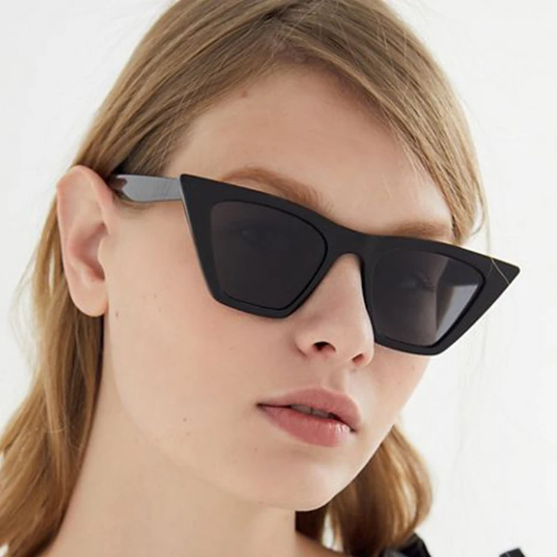 

2020 Fashion Cat Eye Sunglasses Women Brand Designer Luxury Sun Glasses for Women Square Oversized Shades Female Lady UV400