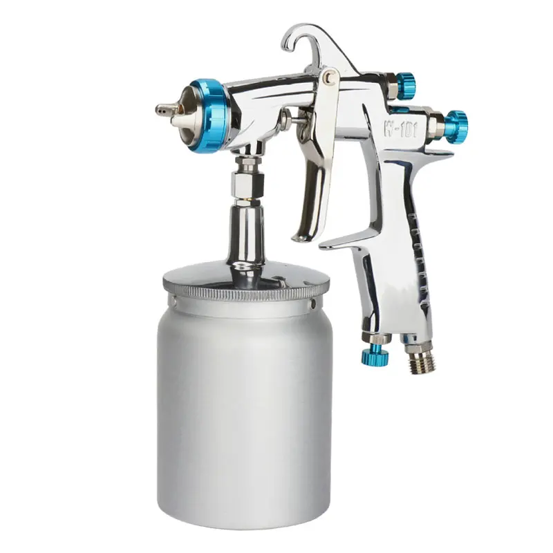 

free shipping, Japan W101spray gun,W-101 HVLP spray gun manual car painting gun,gravity feed type with cup,w101 Pistol