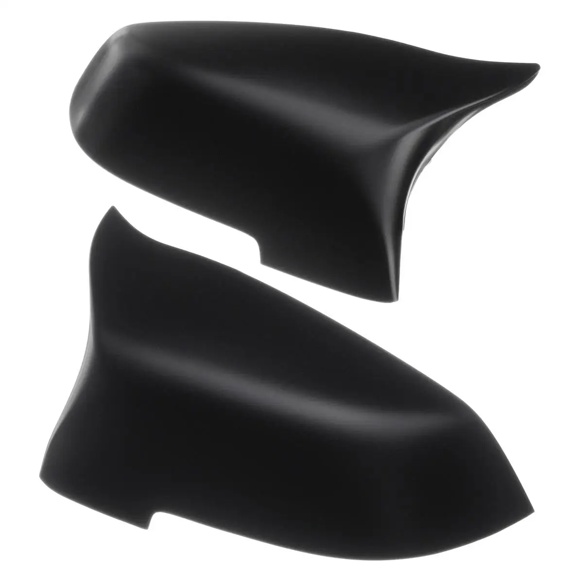 Пара боковых зеркал заднего вида черная крышка для Bmw 5 6 7 серии F10 F18 F11 F06 F07 F12 F13 F01