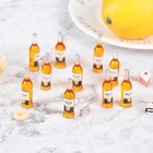 Модель миниатюрной бутылки из смолы для кукольного домика 112, 10 шт.