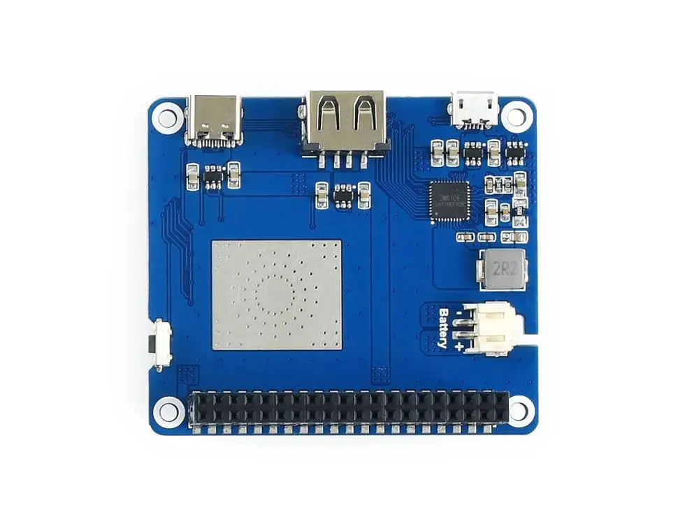 Плата литий-полимерной батареи Waveshare для Raspberry Pi решение внешнего аккумулятора