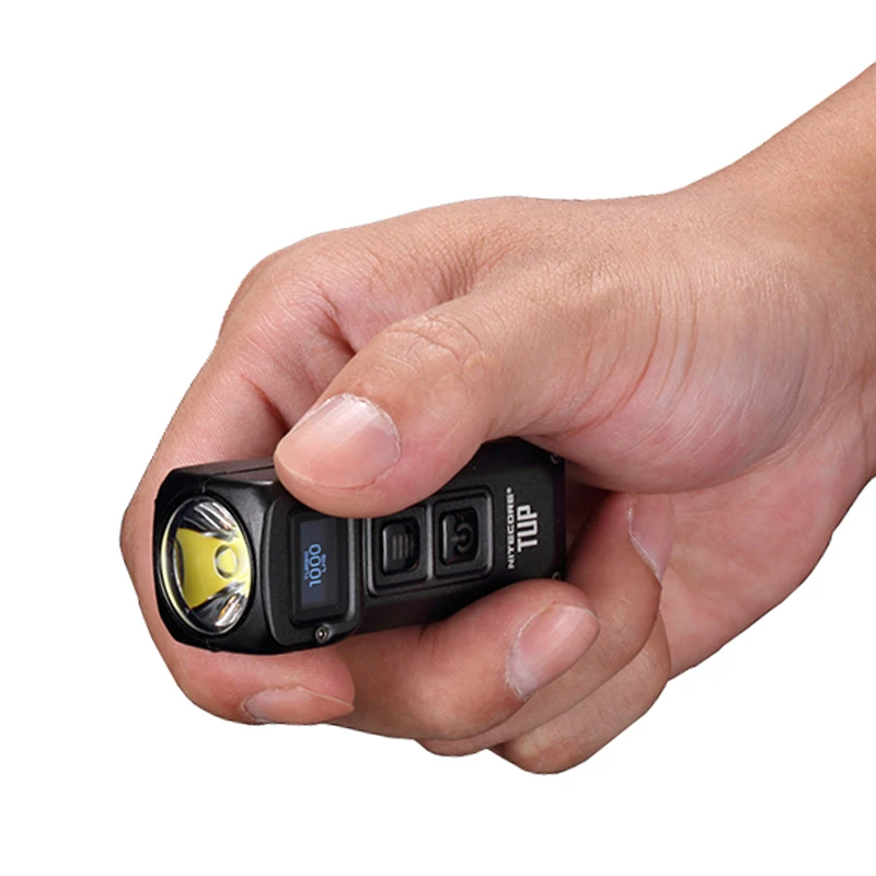 Мини-светильник NITECORE TUP, USB перезаряжаемая лампа CREE XP-L HD V6 max, 1000 люмен, расстояние луча 180 метров, ручфонарь EDC