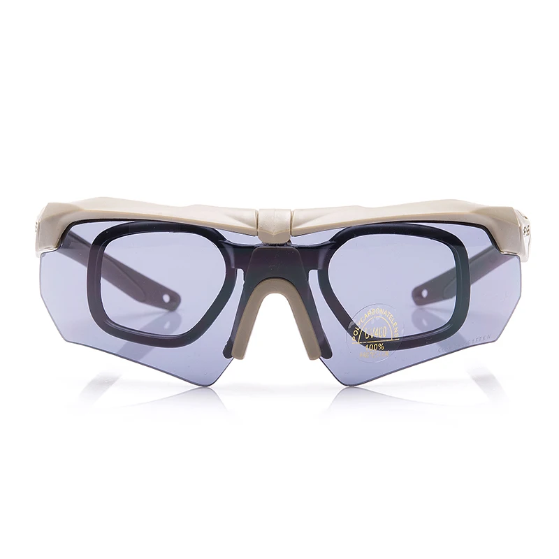 

Polarized TR90 military goggles 3/5 Lens Ballistic Military Sport Men Sunglasses Army Bullet-proof Eyewear shooting Sun glasses