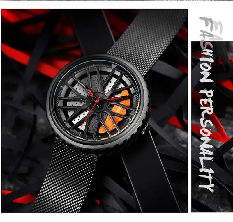 Часы наручные Sanda Мужские кварцевые брендовые креативные модные трендовые