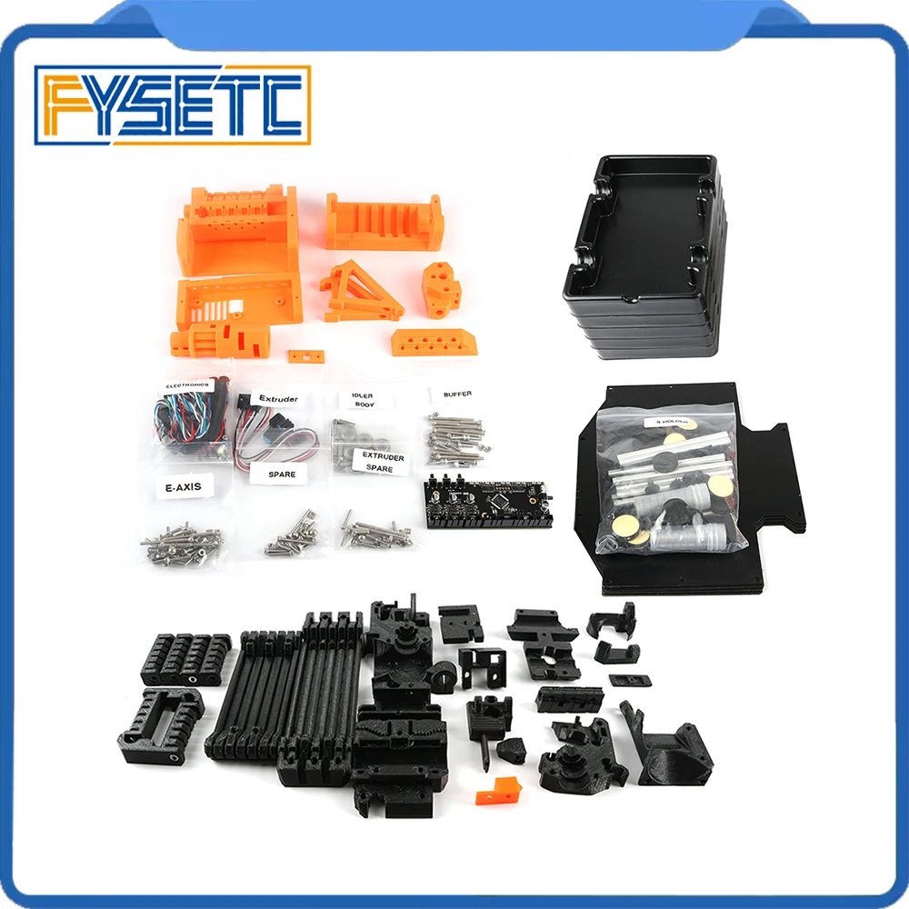 Clone Prusa i3 MK2.5S MK3S MMU2S Complete Kit Including Printed Parts For Prusa i3 MK2.5S/MK3S Multi Material 2S Upgrade Kit