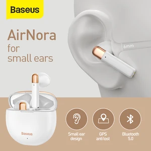 baseus w2 tws wireless bluetooth earphone with anti lost app wireless headphones sport earphones for huawei iphone xiaomi free global shipping