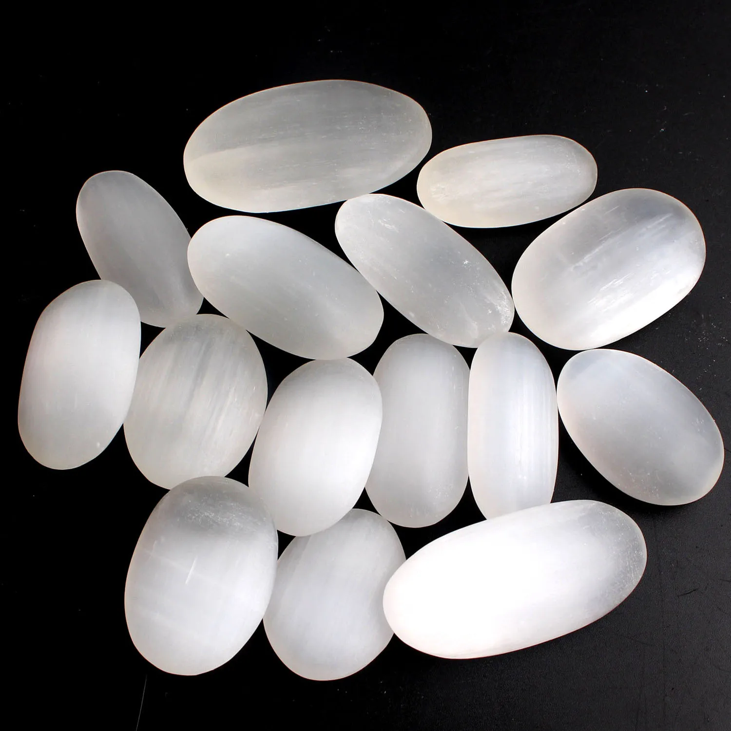 1 шт. прозрачная белая селенит гипсовая ладонь искусственная мощность подарок