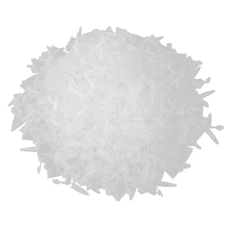 

1000 Pcs Laboratory Clear White Mark Printed Plastic Centrifuge Tube 0.5ml