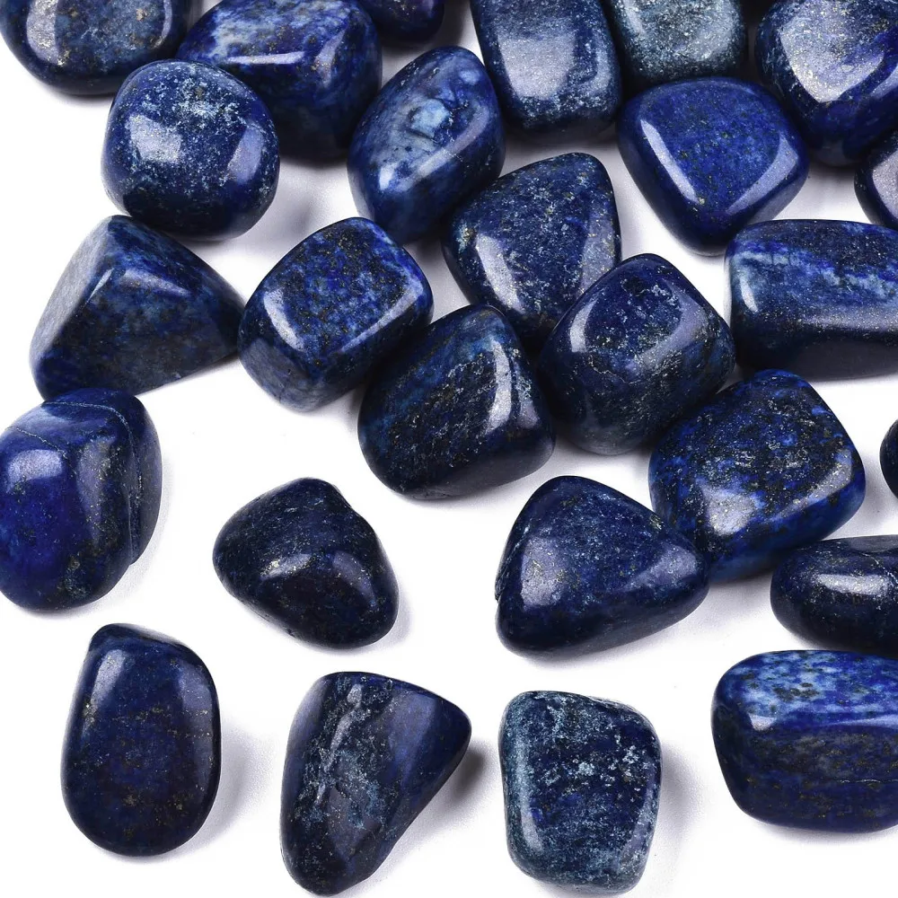 

1 Bag Natural Lapis Lazuli Beads Tumbled Stone No Hole/Undrilled Nuggets 15~38x10~28x8~26mm about 250~300g/bag
