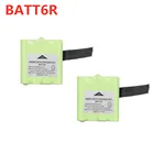 Аккумуляторная 2-сторонняя батарея для рации Midland BATT6R, 4,8 в, 700 мАч, для BATT-6R LXT535, LXT326, LXT560, LXT500