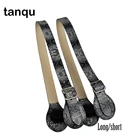Длинные Короткие регулируемые ручки tanqu из искусственной кожи с рисунком змеиной кожи для сумки Obag O, 2018